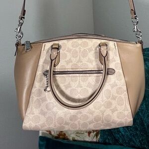 Coach Ladies Satchel in Canvas